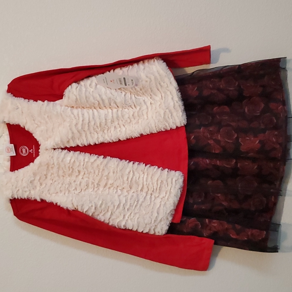 Girls size 7/8 dress set NWT